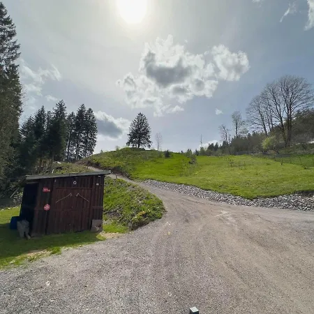 Le Refuge Perche Du Saut De La Bourrique Spa, Terrain Cloture בקתה ג'רארדמר