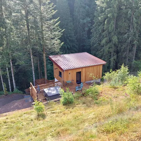 Le Refuge Perche Du Saut De La Bourrique Spa, Terrain Cloture בקתה ג'רארדמר