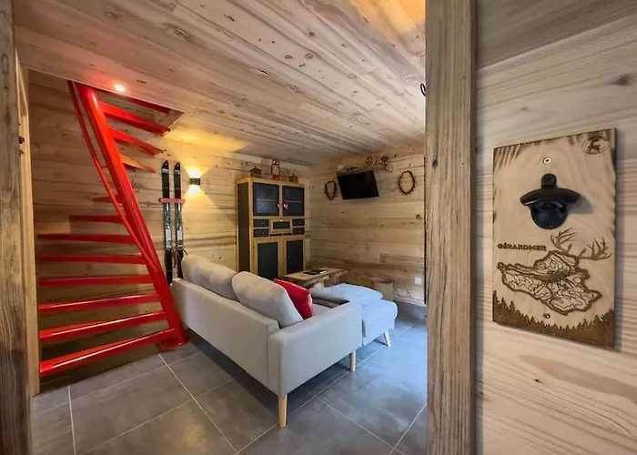 Le Refuge Perche Du Saut De La Bourrique, Spa, Terrain Cloture, Bordure De Foret Chalet Gerardmer