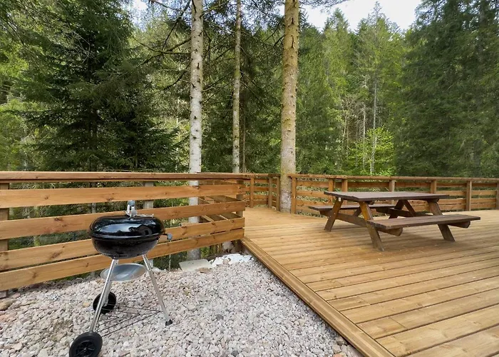 Chalet Le Refuge Perche Du Saut De La Bourrique, Spa, Terrain Cloture, Bordure De Foret *